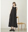 BACK OPEN FLARE DRESS