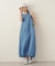 BACK OPEN FLARE DRESS