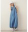 BACK OPEN FLARE DRESS