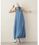 BACK OPEN FLARE DRESS