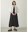 BACK OPEN FLARE DRESS