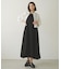 BACK OPEN FLARE DRESS
