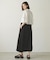 BACK OPEN FLARE DRESS