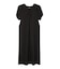 GATHERED BALLOON SLEEVE DRESS