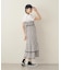 GINGHAM CAMISOLE DRESS