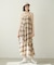 PLAID CAMISOLE DRESS