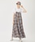 PLAID CAMISOLE DRESS