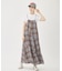 PLAID CAMISOLE DRESS