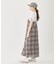 PLAID CAMISOLE DRESS