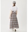 PLAID CAMISOLE DRESS