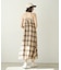 PLAID CAMISOLE DRESS