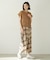 PLAID CAMISOLE DRESS