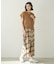 PLAID CAMISOLE DRESS