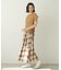 PLAID CAMISOLE DRESS