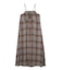PLAID CAMISOLE DRESS