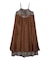 PLAID CAMISOLE DRESS