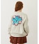 FLOWER LOGO CHENILLE EMBROIDERY SWEAT TOP