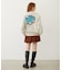 FLOWER LOGO CHENILLE EMBROIDERY SWEAT TOP