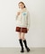 FLOWER LOGO CHENILLE EMBROIDERY SWEAT TOP
