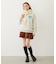 FLOWER LOGO CHENILLE EMBROIDERY SWEAT TOP