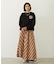 FLOWER LOGO CHENILLE EMBROIDERY SWEAT TOP