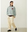 FLOWER LOGO CHENILLE EMBROIDERY SWEAT TOP
