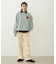 FLOWER LOGO CHENILLE EMBROIDERY SWEAT TOP