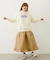 CIRCLE LOGO SWEAT TOP