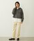 HEART MOTIF FADED CROPPED ZIP UP HOODIE