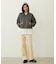 HEART MOTIF FADED CROPPED ZIP UP HOODIE
