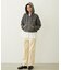 HEART MOTIF FADED CROPPED ZIP UP HOODIE