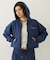 HEART MOTIF FADED CROPPED ZIP UP HOODIE