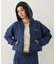 HEART MOTIF FADED CROPPED ZIP UP HOODIE