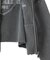 HEART MOTIF FADED CROPPED ZIP UP HOODIE