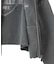 HEART MOTIF FADED CROPPED ZIP UP HOODIE