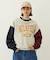 COLOR BLOCK SWEAT TOP