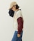 COLOR BLOCK SWEAT TOP