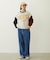 COLOR BLOCK SWEAT TOP