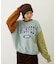 COLOR BLOCK SWEAT TOP