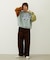 COLOR BLOCK SWEAT TOP