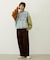 COLOR BLOCK SWEAT TOP