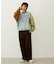 COLOR BLOCK SWEAT TOP