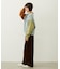 COLOR BLOCK SWEAT TOP