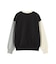 COLOR BLOCK SWEAT TOP