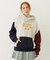 COLOR BLOCK SWEAT HOODIE