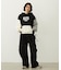 COLOR BLOCK SWEAT HOODIE
