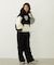 COLOR BLOCK SWEAT HOODIE