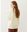 BLOOMING FLOWER EMBROIDERY SWEAT TOP
