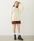 BLOOMING FLOWER EMBROIDERY SWEAT TOP