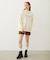 BLOOMING FLOWER EMBROIDERY SWEAT TOP